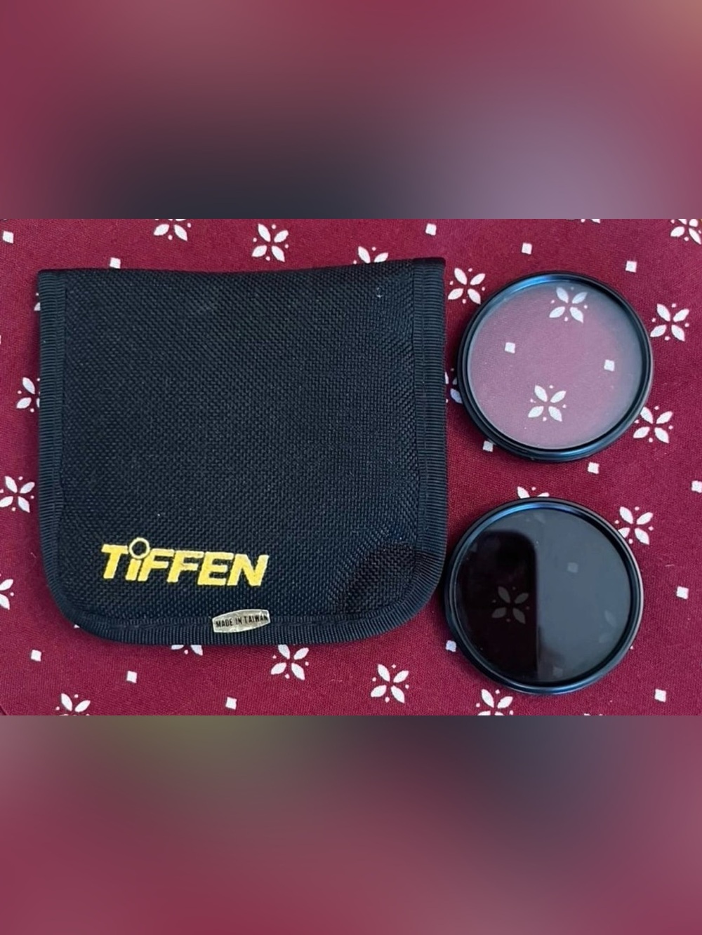 Like New Tiffen 46mm Clear & Neutral Density 0.6 Lenses Filter Bundle